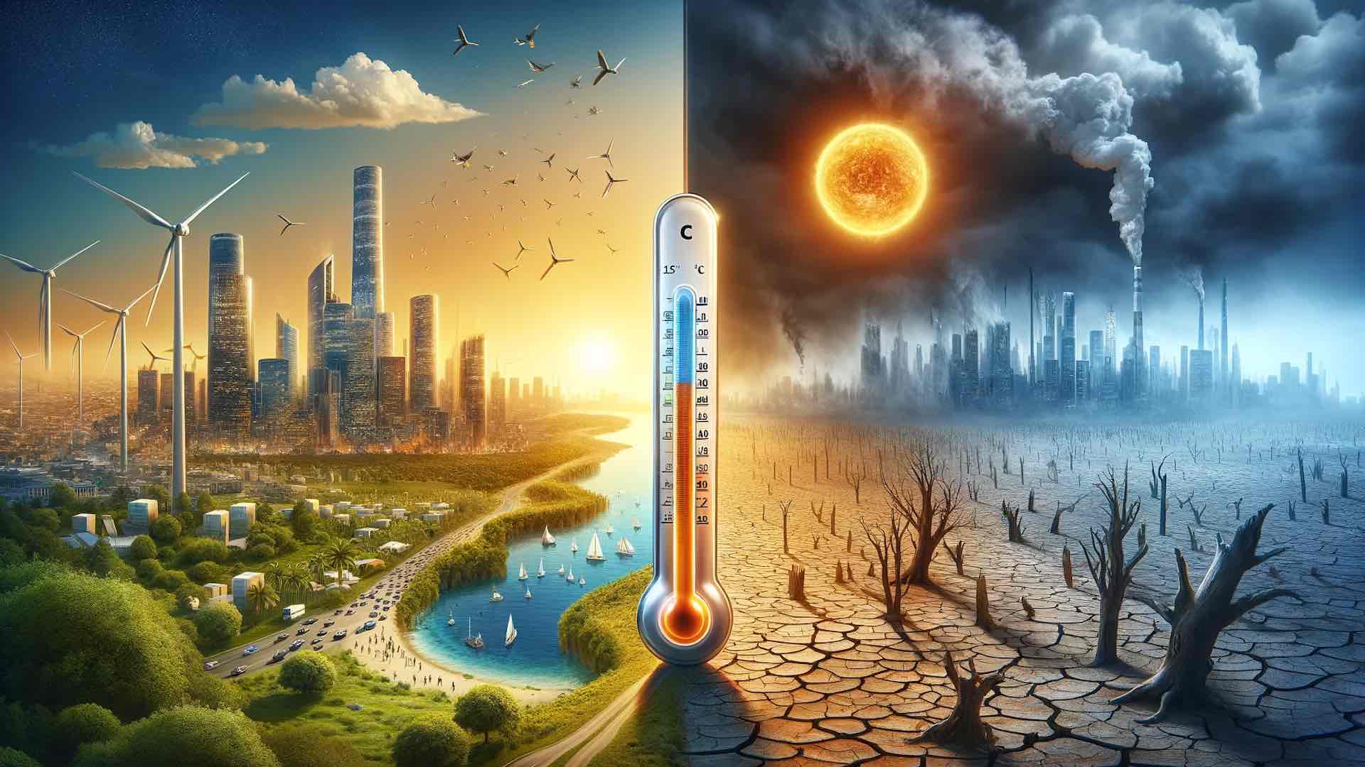 دراسة تحذر من ارتفاع درجة حرارة الأرض بمقدار 1.5 درجة مئوية